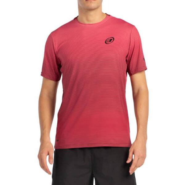 Camiseta Musica rosa Bullpadel hombre
