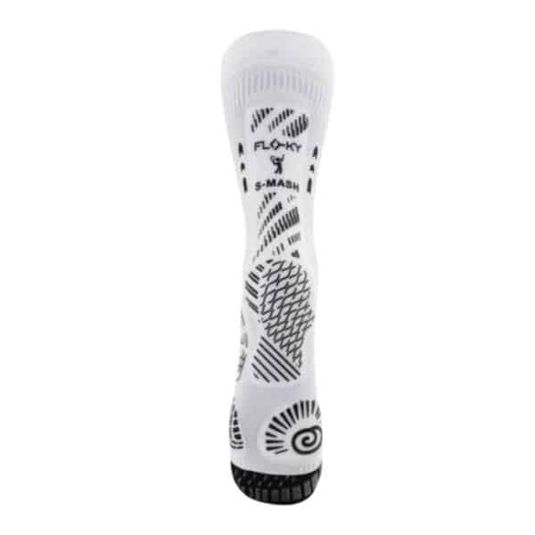 Detalle de los Calcetines Floky en color blanco S-Mash