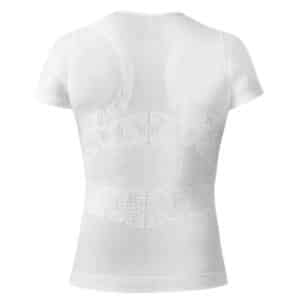 Detalles de la Camiseta Floky Oxygen en color blanco hombre