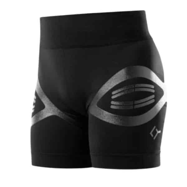 Perfil del Short Floky Performer en color negro