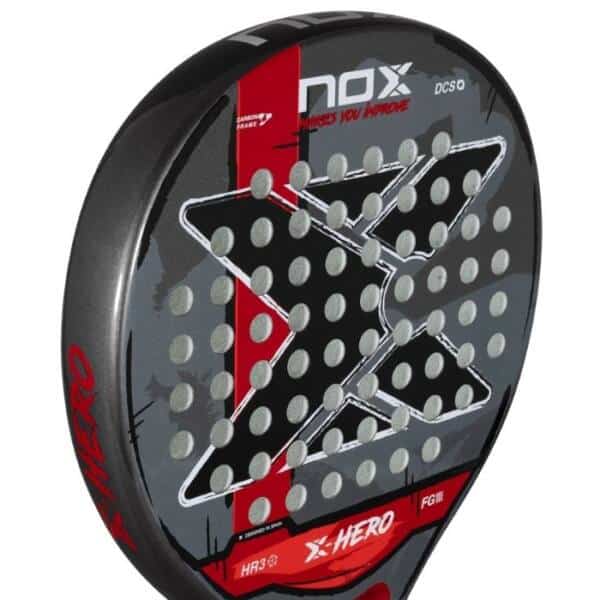 Lateral de la Pala NOX X-Hero Red 2026