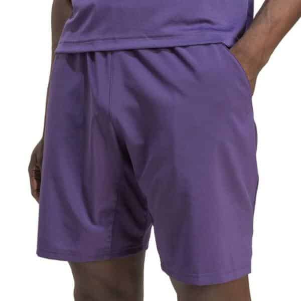Pantalón corto Adidas Club Morado