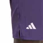 Detalle del Pantalón corto Adidas Club Morado