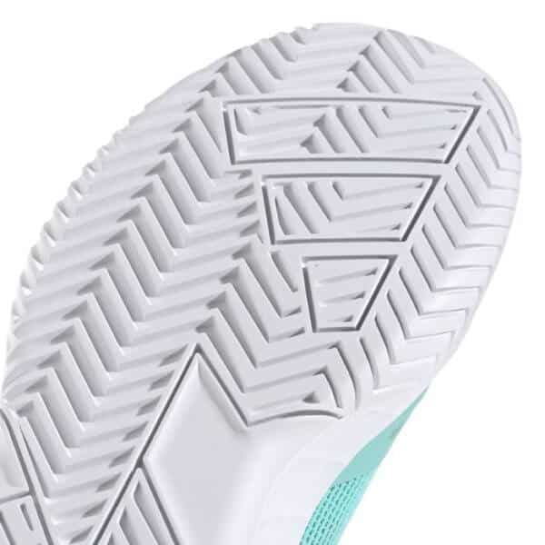 Detalle de la suela de las Zapatillas Adidas Defiant Speed 2 Woman Aqua