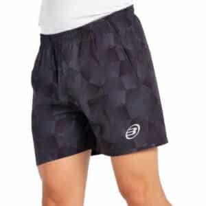 Perfil del Pantalón corto de Bullpadel Monch en color negro