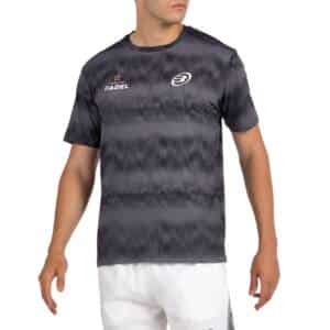Camiseta Bullpadel Pasco Negro Premier Padel 2026