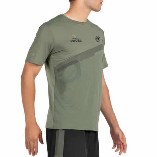 Camiseta Bullpadel Patos Kaki Premier Padel de hombre