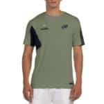 Camiseta Bullpadel Pocate Kaki