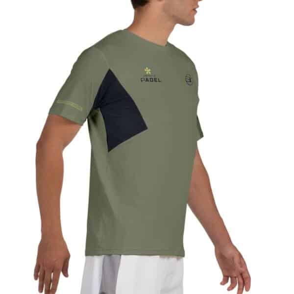 Camiseta Bullpadel Pocate Kaki Premier Padel