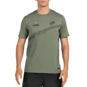 Camiseta Bullpadel Patos Kaki Premier Padel 2026