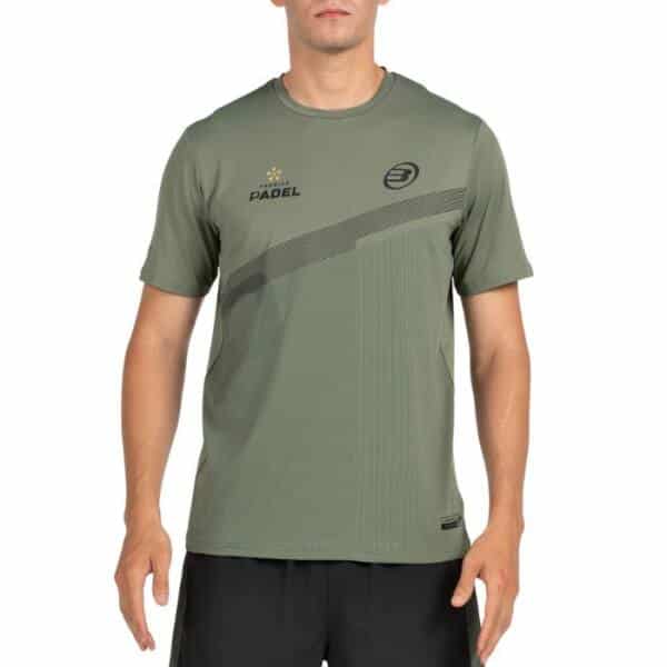Camiseta Bullpadel Patos Kaki Premier Padel 2026