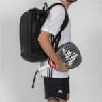 Detalle de la Mochila Adidas Multigame Negra 2026
