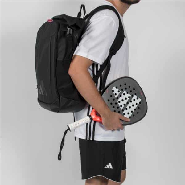 Detalle de la Mochila Adidas Multigame Negra 2026