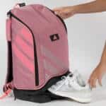 Compartimento de la Mochila Adidas Pro Tour Rosa