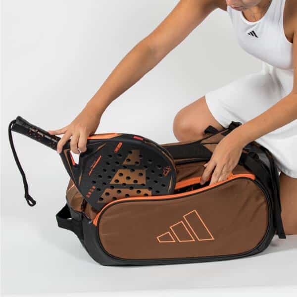 Compartimento del Paletero Adidas Pro Tour Bronce