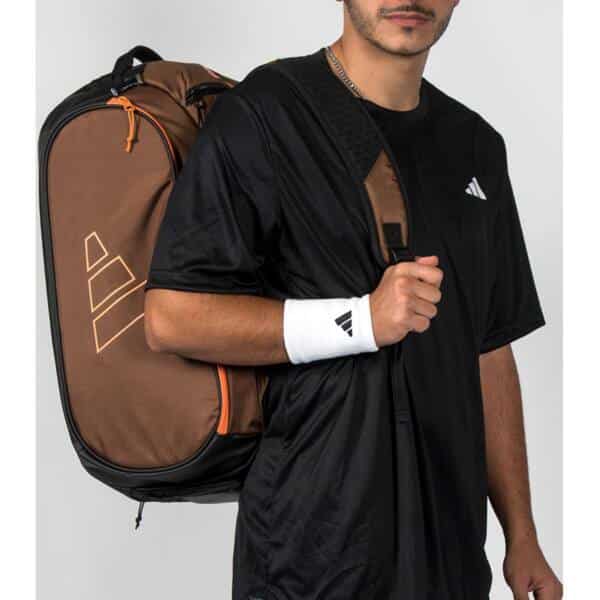 Detalle del Paletero Adidas Pro Tour Bronce