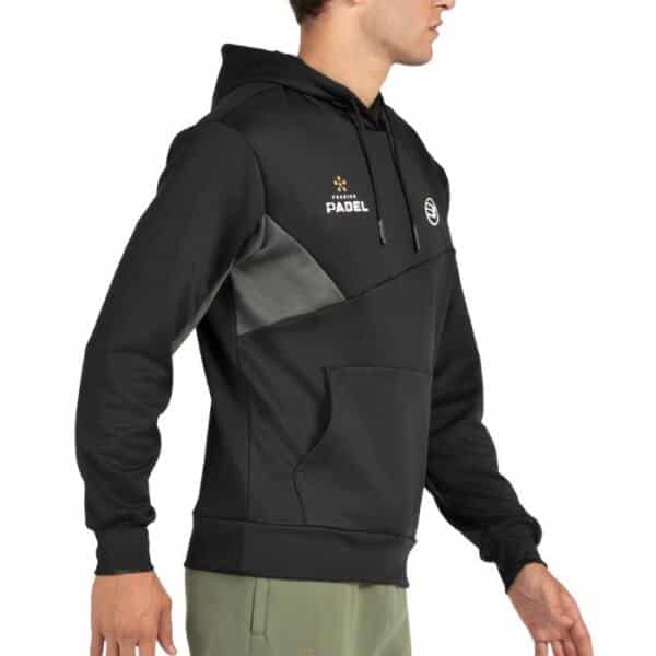Sudadera Bullpadel Palmiro Negro Premier Padel