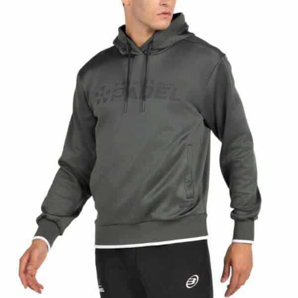 Sudadera Bullpadel Piatro Kaki Premier Hombre