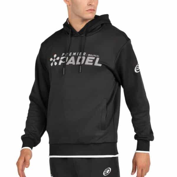 Sudadera Bullpadel Premier Padel Piatro Negra