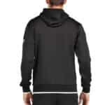 Sudadera Bullpadel Piatro Negra Premier Hombre