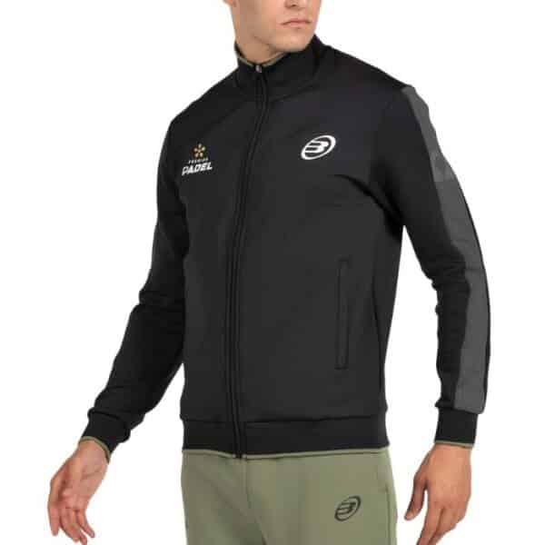 Sudadera Bullpadel Pindaro Negro Premier Padel