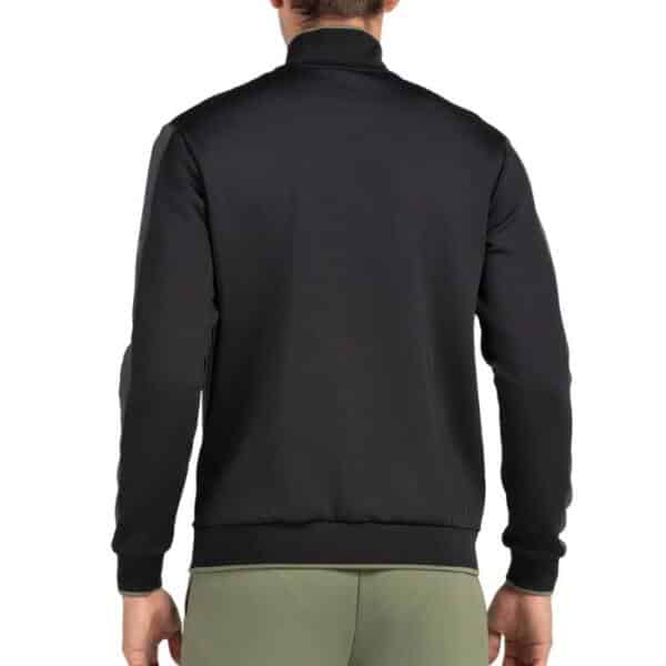 Sudadera Bullpadel Pindaro Negro Premier Hombre