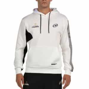 Sudadera Bullpadel Palmiro Blanca Premier