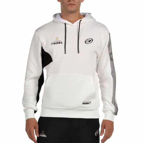 Sudadera Bullpadel Palmiro Blanca Premier Sudadera Bullpadel Palmiro Blanca Premier