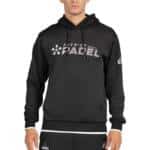 Sudadera Bullpadel Piatro Negra Premier