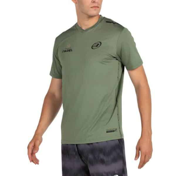 Camiseta Bullpadel Perico Kaki Premier Padel 2026