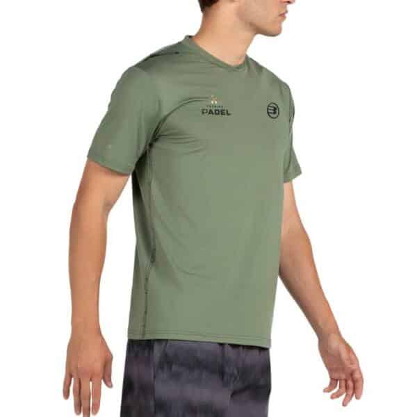 Camiseta Bullpadel Perico Kaki Premier Padel 2026