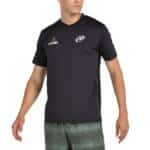 Camiseta Bullpadel Perico Negro Premier Padel 2026