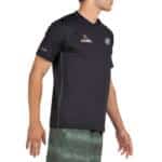 Camiseta Bullpadel Perico Negro Premier Padel 2026