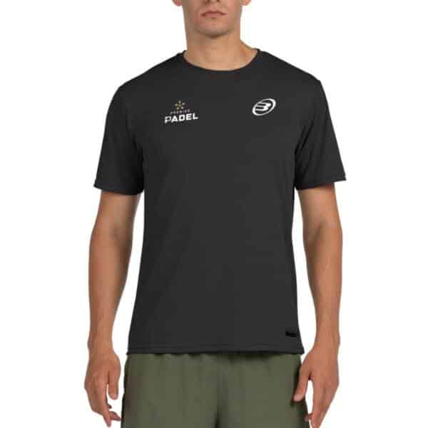 Camiseta Bullpadel Prilep Negro Premier Padel