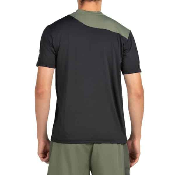 Camiseta Bullpadel Puyo Negra Premier Padel 2026