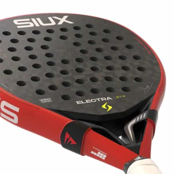 Detalle de la Pala SIUX Electra Pro Fire Red