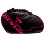 Paletero Dunlop Tour Intro LTD negro y rosa