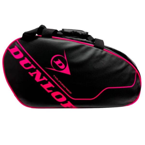 Paletero Dunlop Tour Intro LTD negro y rosa Paletero Dunlop Tour Intro LTD negro y rosa