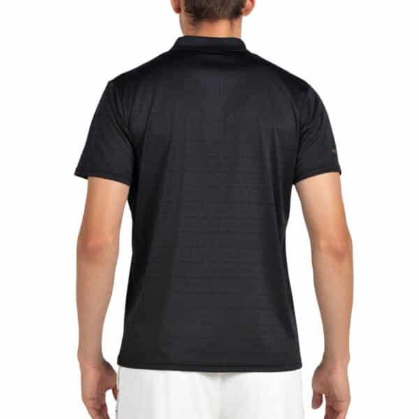 Polo Bullpadel Pompier Negro Premier Padel 2026