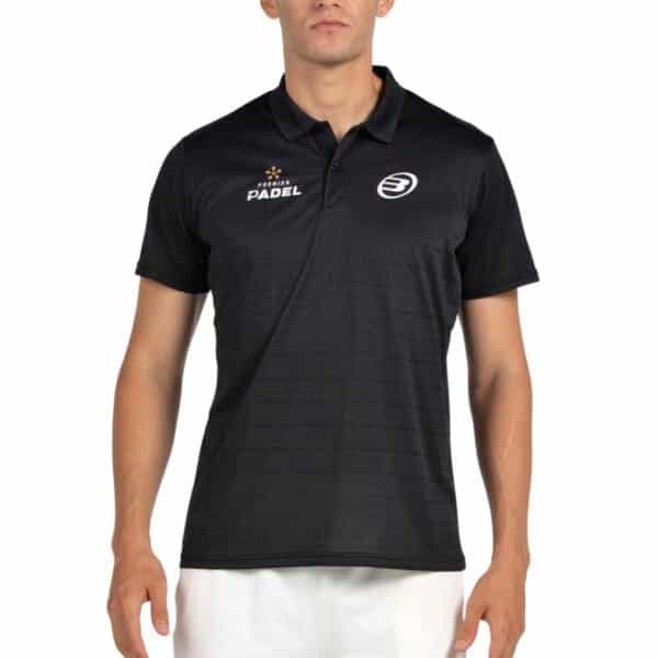 Polo Bullpadel Pompier Negro Premier Padel