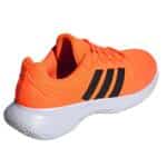 Detalle de las Zapatillas Adidas Gamecourt 2 Naranja Flúor