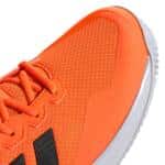 Detalle de las Zapatillas Adidas Gamecourt 2 Naranja Flúor
