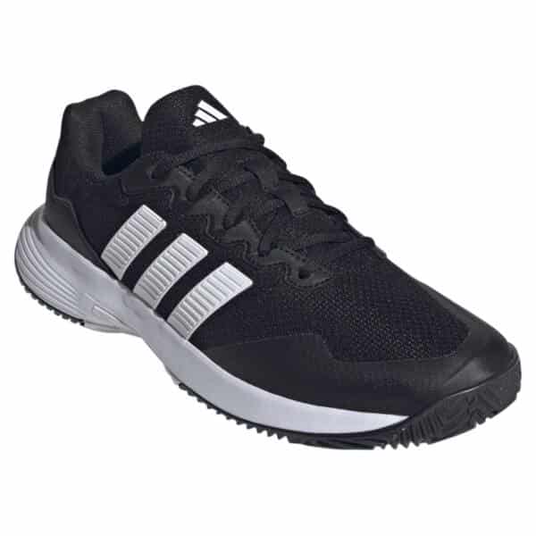 Detalle de las Zapatillas Adidas Gamecourt 2 Negras