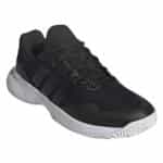 Detalle de las Zapatillas Adidas Gamecourt 2 Woman Negras