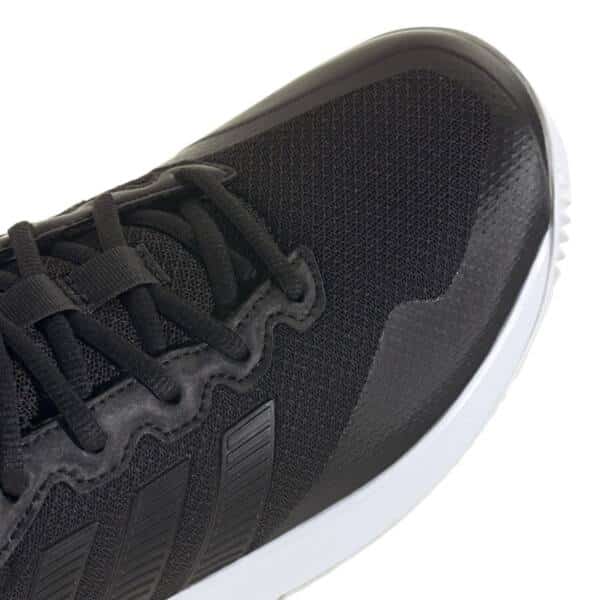 Detalle de las Zapatillas Adidas Gamecourt 2 Woman Negras