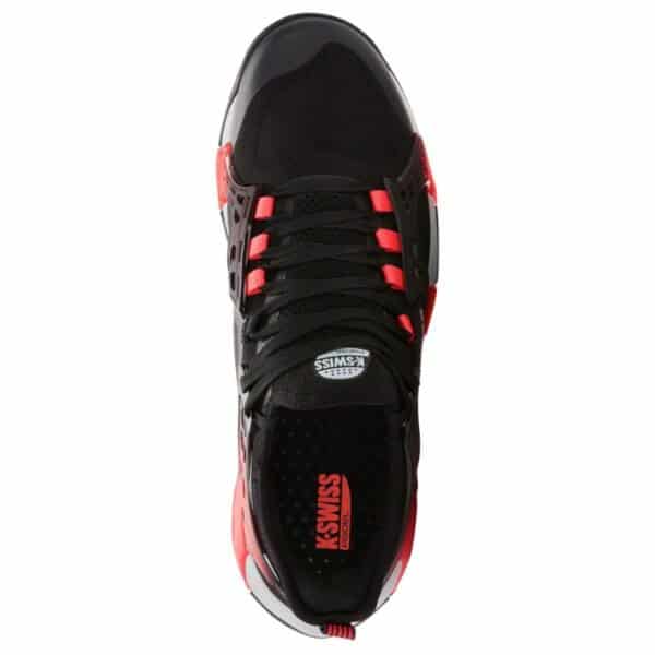 Detalle de las Zapatillas K-Swiss K-Frame Padel Negras