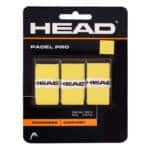 Blíster 3 Overgrips HEAD Padel Pro Amarillos