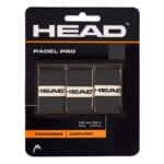 Blíster 3 Overgrips HEAD Padel Pro Negros