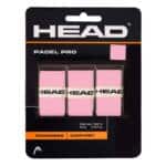 Blíster 3 Overgrips HEAD Padel Pro Rosa