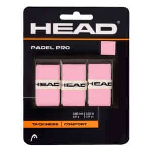 Blíster 3 Overgrips HEAD Padel Pro Rosa